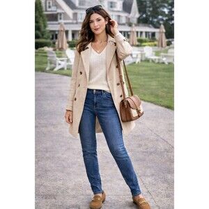 J.McLaughlin | Medium Wash Skinny Jeans | Size 14 | Slim Fit Stretch